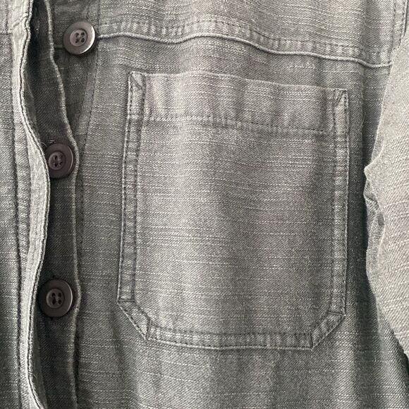 Free People Quinn Coverall Jumpsuit Black Cotton Wide Leg Boho Urban Casual - Picture 9 of 16